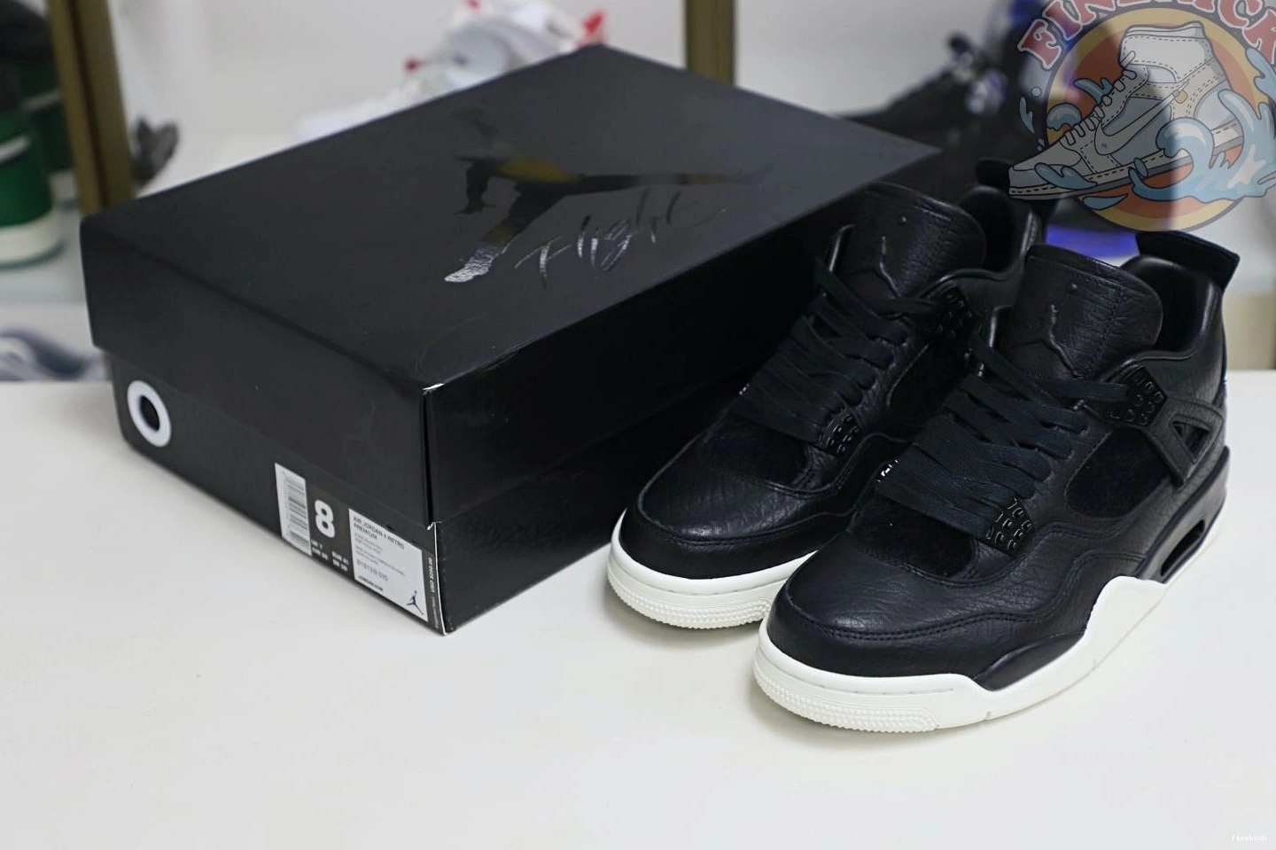 retro black Jordan 4 ponyhair Jordan Air 1101